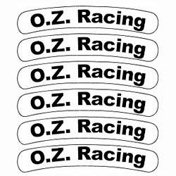 OZ Racing Decals